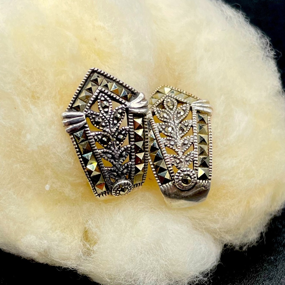 Marcasite Sterling Earrings